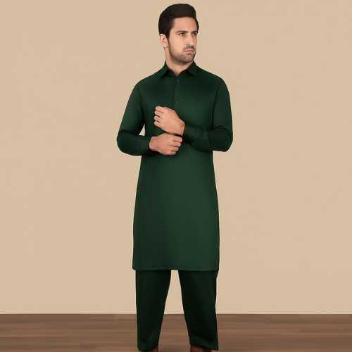 Forest Green Men’s Kurta